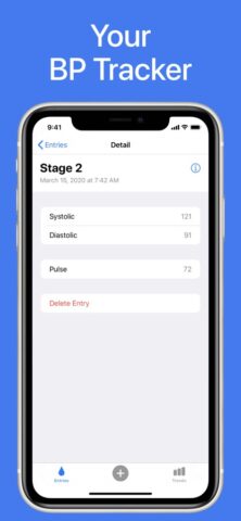Измерение давления Пульс для iOS — скриншот 2