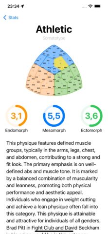 Фигурa — Тип,форма,размер тела для iOS — скриншот 4