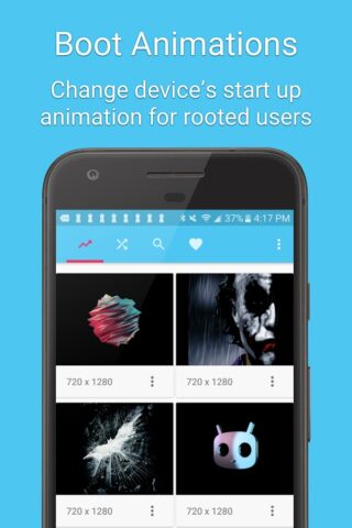 Boot Animations for Superuser для Android — скриншот 1