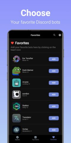 Bots for Discord для Android — скриншот 4