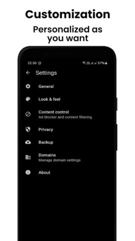 Private Proxy Browser Hub для Android — скриншот 2