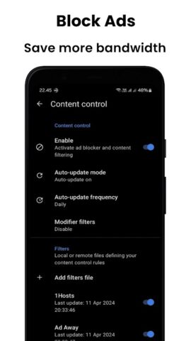 Private Proxy Browser Hub для Android — скриншот 4