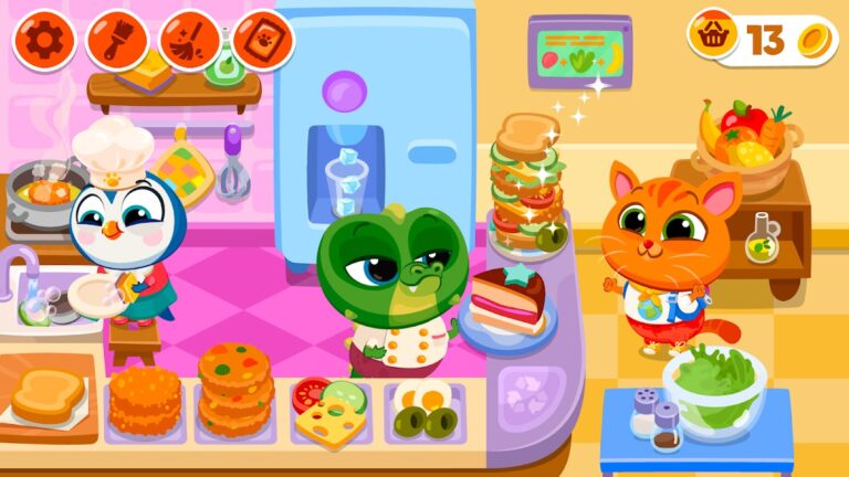 Bubbu School (котик бубу) для Android — скриншот 2