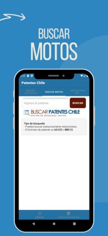 Buscar Patentes Chile для Android — скриншот 2