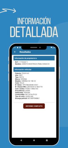 Buscar Patentes Chile для Android — скриншот 3