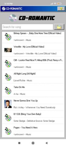 CD-ROMantic: Slowed + Reverb для Android — скриншот 1