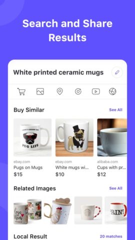 CamFind — скриншот 1