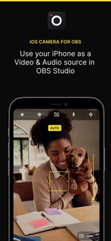 Camera for OBS Studio для iOS — скриншот 1