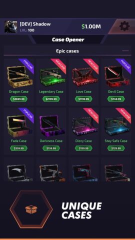 Case Battle: Skins Simulator для Android — скриншот 1