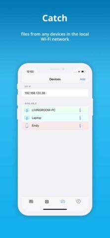 Catch! — Перенос фото на ПК для iOS — скриншот 1