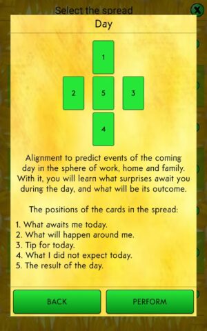 Малое гадание Ленорман для Android — скриншот 2