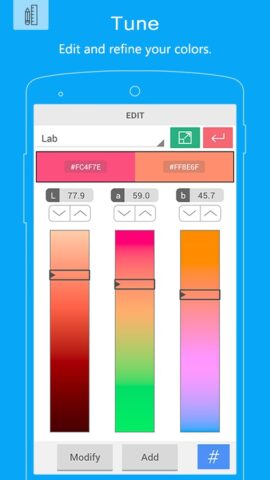 Color Grab (color detection) для Android — скриншот 5