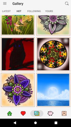 Раскраска для Android — скриншот 2