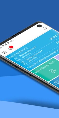 Compte ameli для Android — скриншот 1