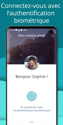 Compte ameli для Android — скриншот 3