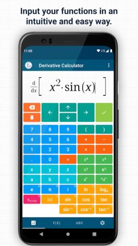 Derivative Calculator w/Steps для Android — скриншот 1