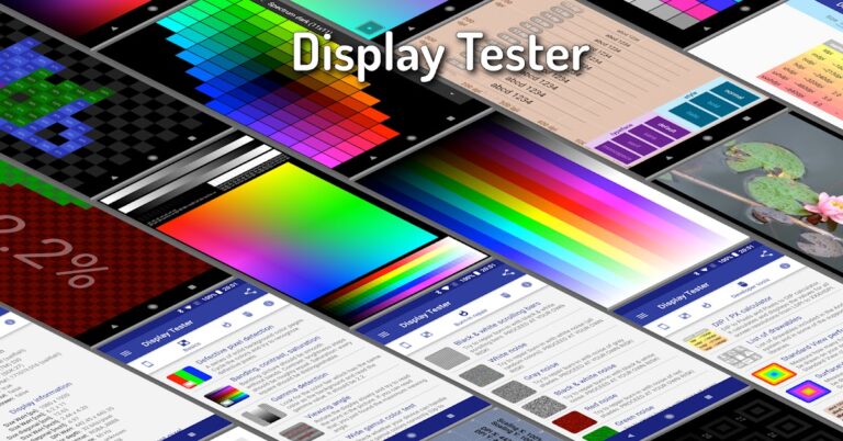 Display Tester для Android — скриншот 1