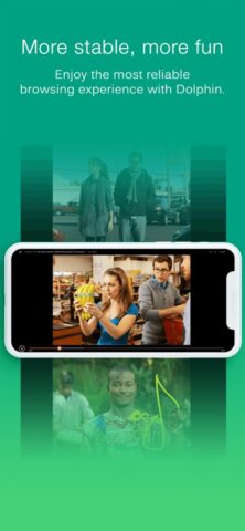 Dolphin Mobile Browser для iOS — скриншот 1