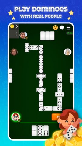 Dominoes Online — Classic Game для Android — скриншот 1
