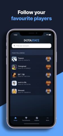 Dotastatz for Dota 2 для iOS — скриншот 1