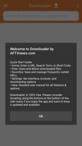 Downloader by AFTVnews для Android — скриншот 1