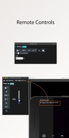 DroidCam Webcam & OBS Camera для Android — скриншот 5