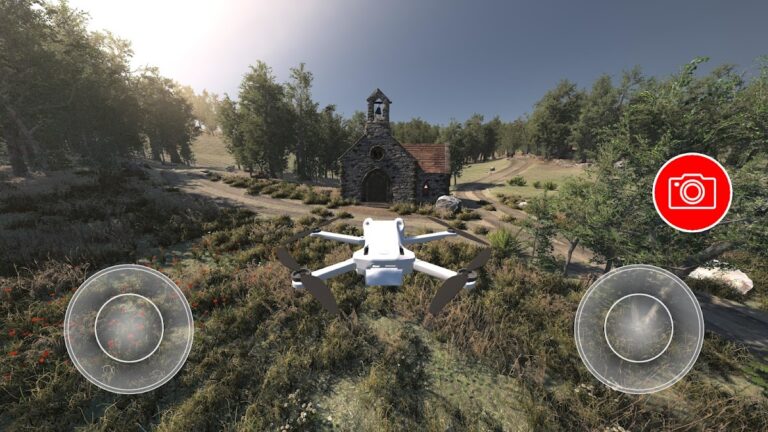 Drone Simulator Realistic UAV для Android — скриншот 1