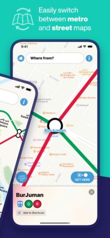Dubai Metro Interactive Map для iOS — скриншот 2