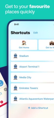 Dubai Metro Interactive Map для iOS — скриншот 5
