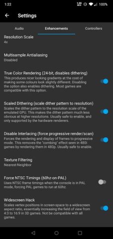 DuckStation для Android — скриншот 3
