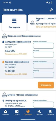 ЕИРЦ ЛО для Android — скриншот 4