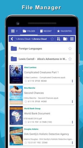 EPUB Reader для всех книг для Android — скриншот 2