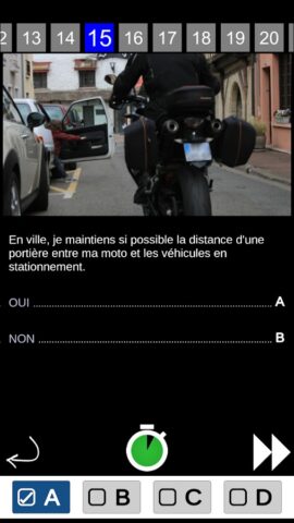 ETM Permis Code Moto — A A1 A2 для Android — скриншот 5