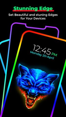 Край Освещение Граница Светлый для Android — скриншот 1