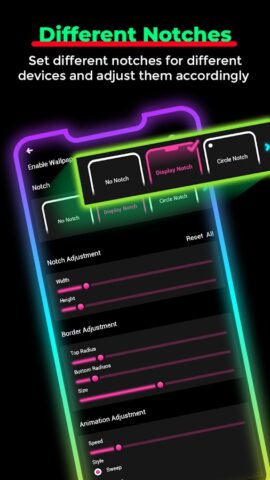 Край Освещение Граница Светлый для Android — скриншот 5
