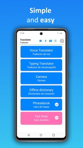 English Spanish Translator для Android — скриншот 1
