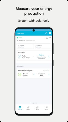 Enphase Enlighten для Android — скриншот 2