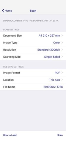 Epson DocumentScan для iOS — скриншот 2