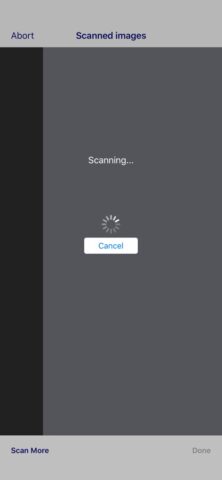 Epson DocumentScan для iOS — скриншот 3
