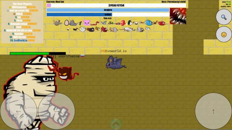 EvoWorld.io для Android — скриншот 4