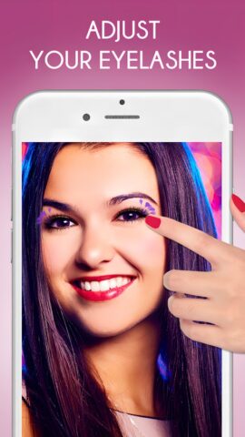 Ресницы Eyelashes для Android — скриншот 1