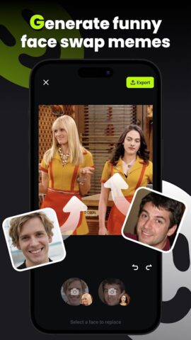 FaceSwapper: AI Swap Videos для Android — скриншот 3