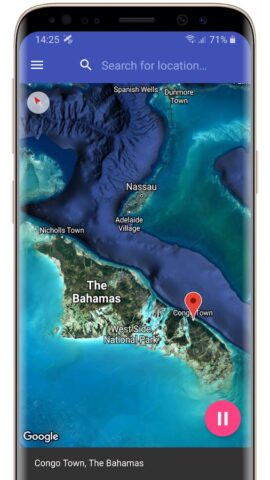Fake GPS Location Professional для Android — скриншот 1