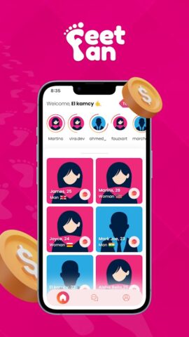 FeetFan — Buy & Sell Fastly для Android — скриншот 1