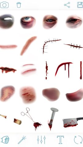 Шрамы и Синяки: Фоторедактор для Android — скриншот 2