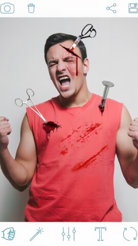 Шрамы и Синяки: Фоторедактор для Android — скриншот 4