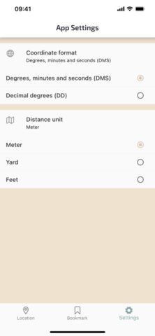 Найти мои координаты GPS для iOS — скриншот 3