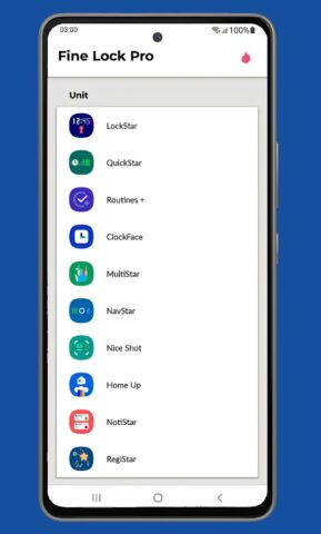 Fine Lock (only for Samsung) для Android — скриншот 2