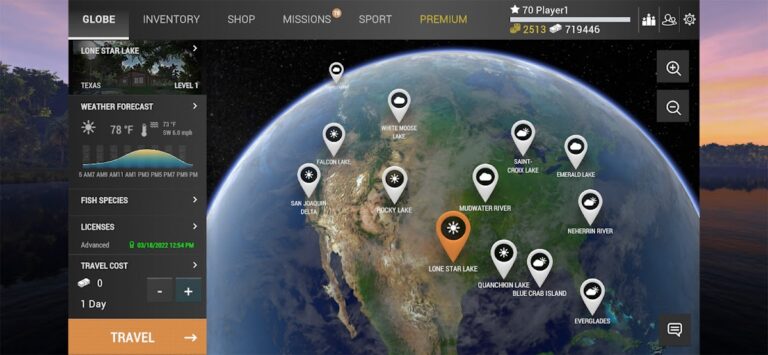 Fishing Planet для Android — скриншот 2