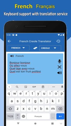 French Creole Translator для Android — скриншот 5